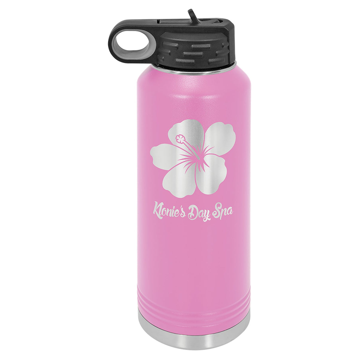 Engraved Polar Camel Water Bottle - Light Purple / 40 oz