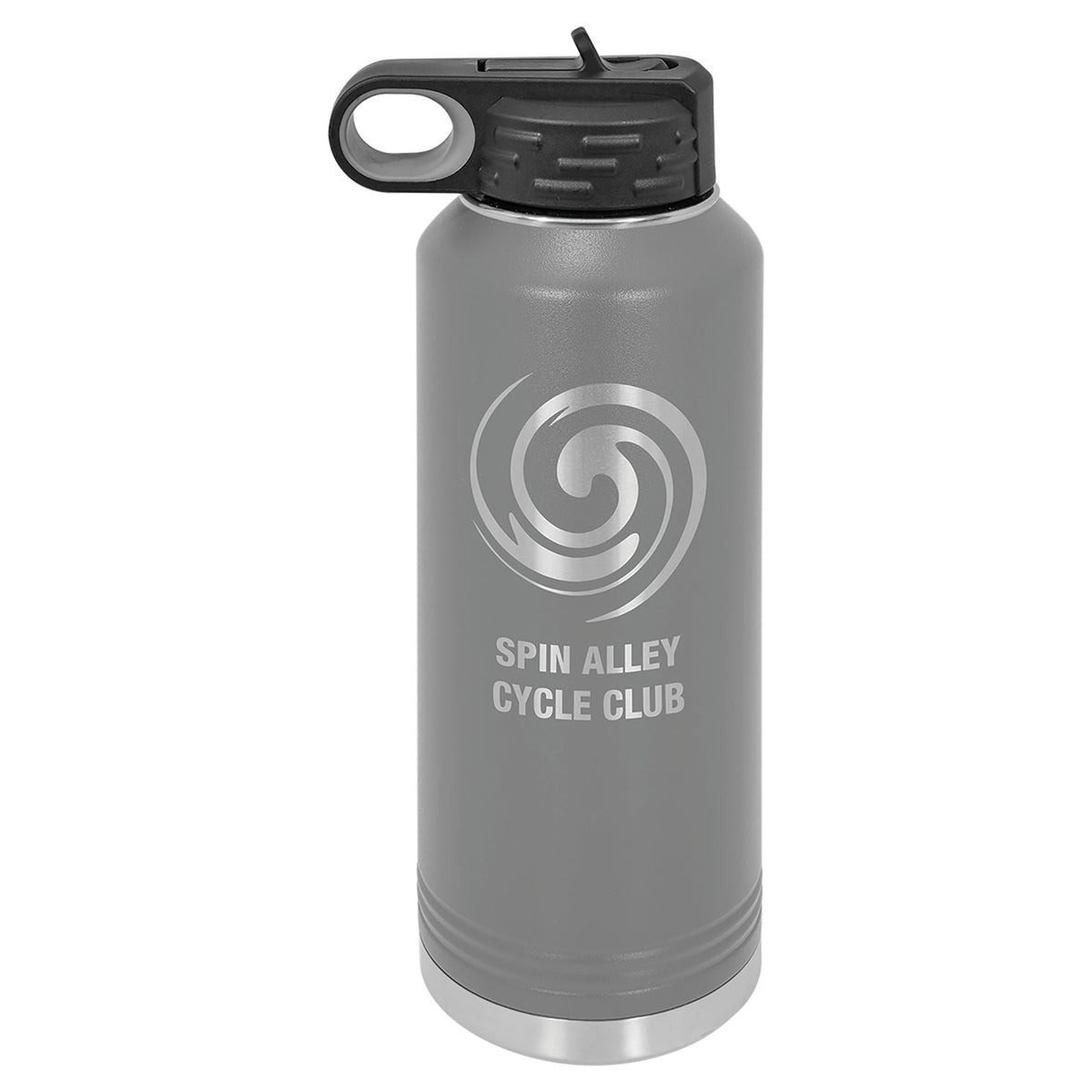 Engraved Polar Camel Water Bottle - Dark Gray / 40 oz