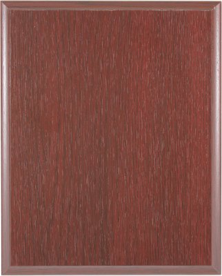 Engraved Mahogany Finish Plaque - 8 x 10 in