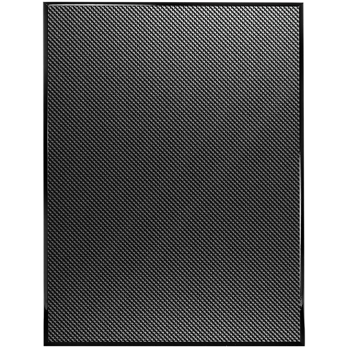 Engraved Carbon Fiber Piano Finish Plaque - 9 x 12 in