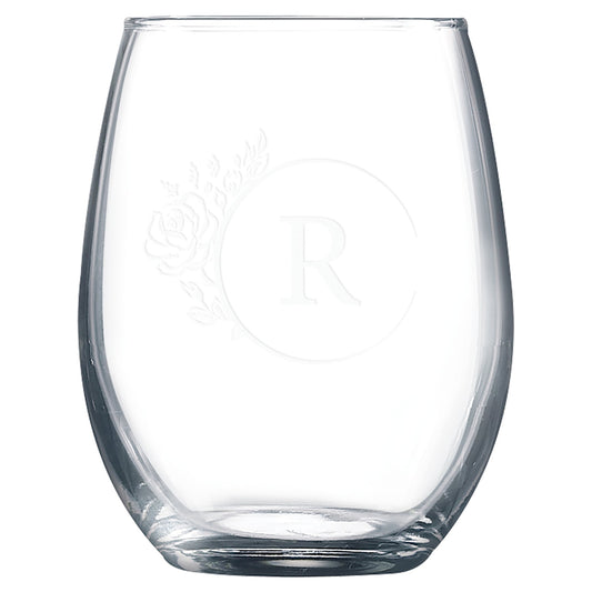 Engraved Polar Camel Stemless Wine Glass - 9 oz