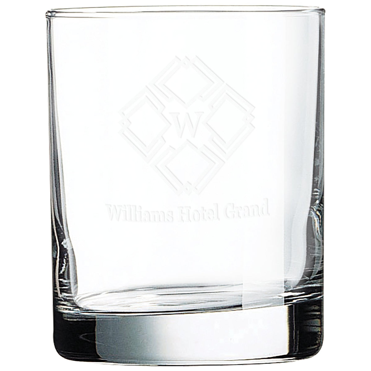 Engraved Polar Camel On the Rocks Glass - 10 1/2 oz