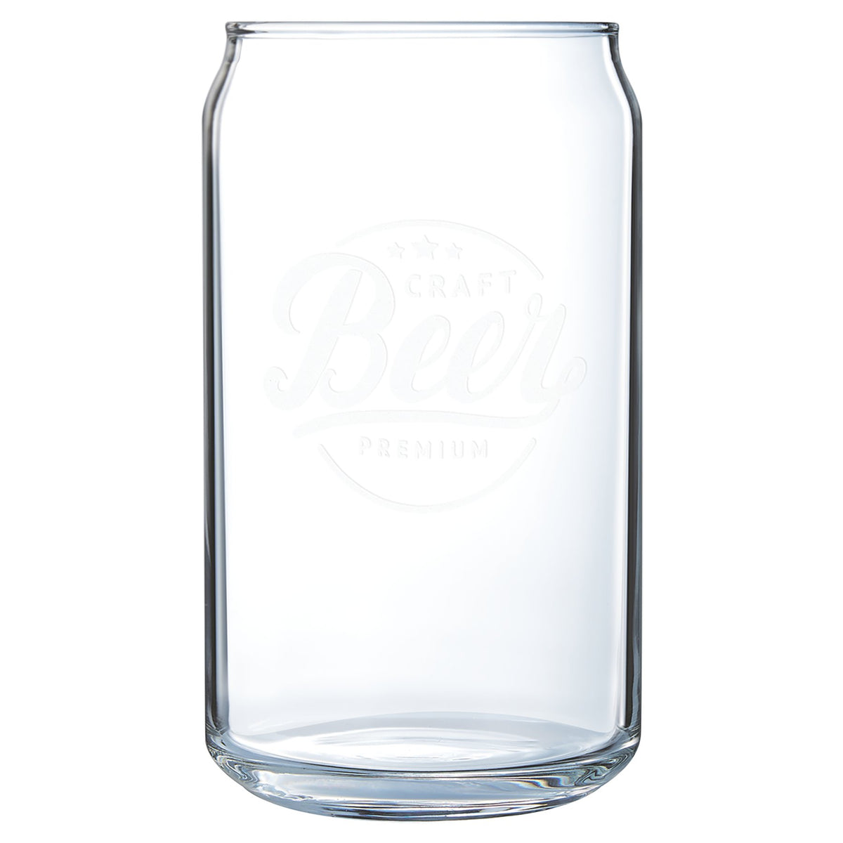 Engraved Polar Camel 16 oz Beer Can Glass