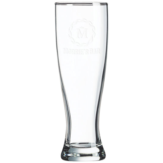 Engraved Polar Camel 16 oz Pilsner Glass