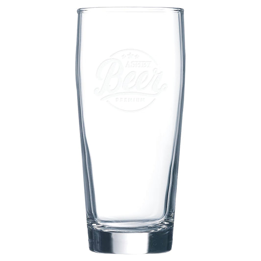 Engraved Polar Camel 16 oz Willi Becher Beer Glass