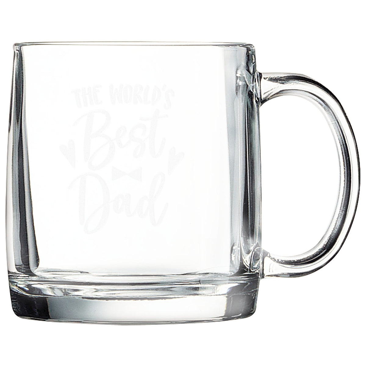 Engraved Polar Camel 12 1/4 oz Glass Coffee Mug