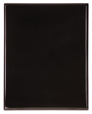 Engraved Premium Black Piano Finish Plaque - 8 x 10 in