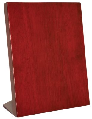 Engraved Piano Finish Standing Plaque - Rosewood / 7 1/4 x 9 1/4 in