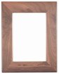 Engraved Genuine Walnut Picture Frame - 5 x 7 in
