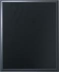Engraved Solid Black Finish Plaque - 5 x 7 in