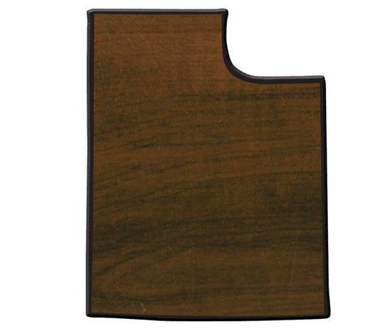 Engraved Walnut Finish Black Edge Utah State Plaque
