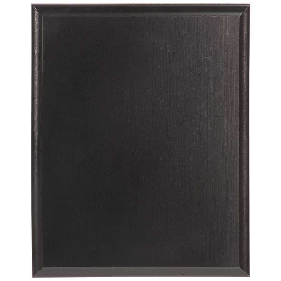 Engraved Value Plaque - Solid Black / 10 1/2 x 13 in