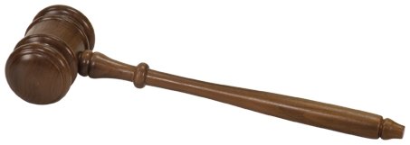 Engraved Genuine Walnut Gavel