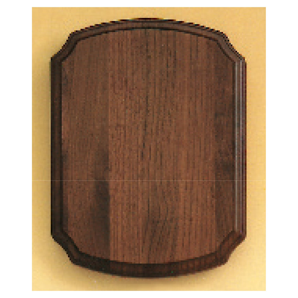 Engraved Airflyte American Walnut Plaque - 12 x 18 in