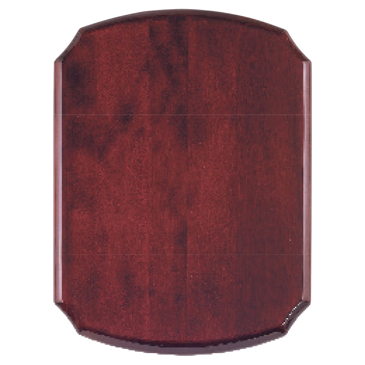 Engraved Airflyte Piano Finish Plaque - Rosewood / 9 x 12 in
