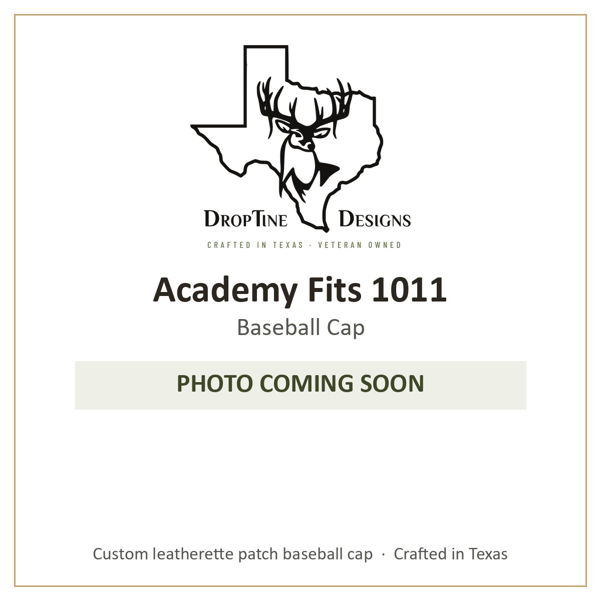 Photo coming soon: Academy Fits 1011 Baseball Cap