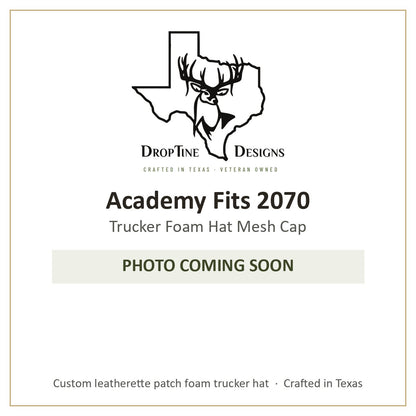 Photo coming soon: Academy Fits 2070 Trucker Foam Hat Mesh Cap