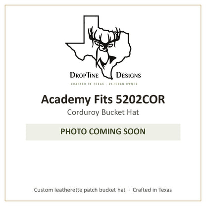 Photo coming soon: Academy Fits 5202COR Corduroy Bucket Hat