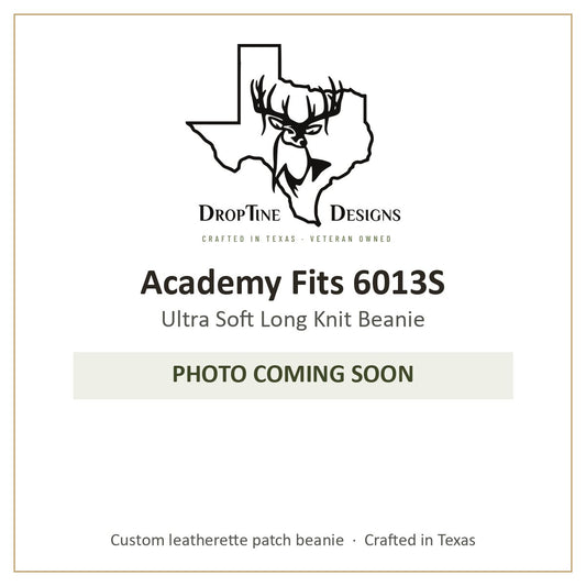 Photo coming soon: Academy Fits 6013S Ultra Soft Long Knit Beanie