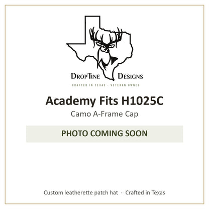Photo coming soon: Academy Fits H1025C Camo A-Frame Cap