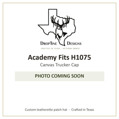 Photo coming soon: Academy Fits H1075 Canvas Trucker Cap