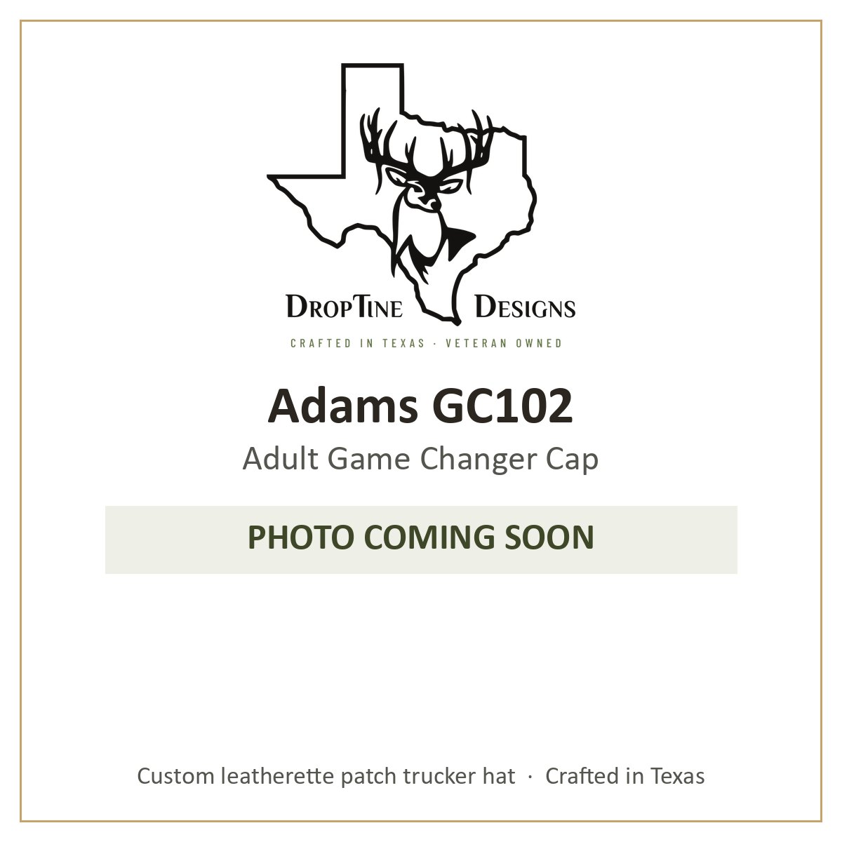 Photo coming soon: Adams GC102 Adult Game Changer Cap