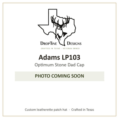 Photo coming soon: Adams LP103 Optimum Stone Dad Cap