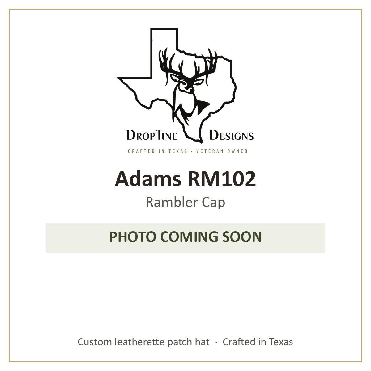 Photo coming soon: Adams RM102 Rambler Cap