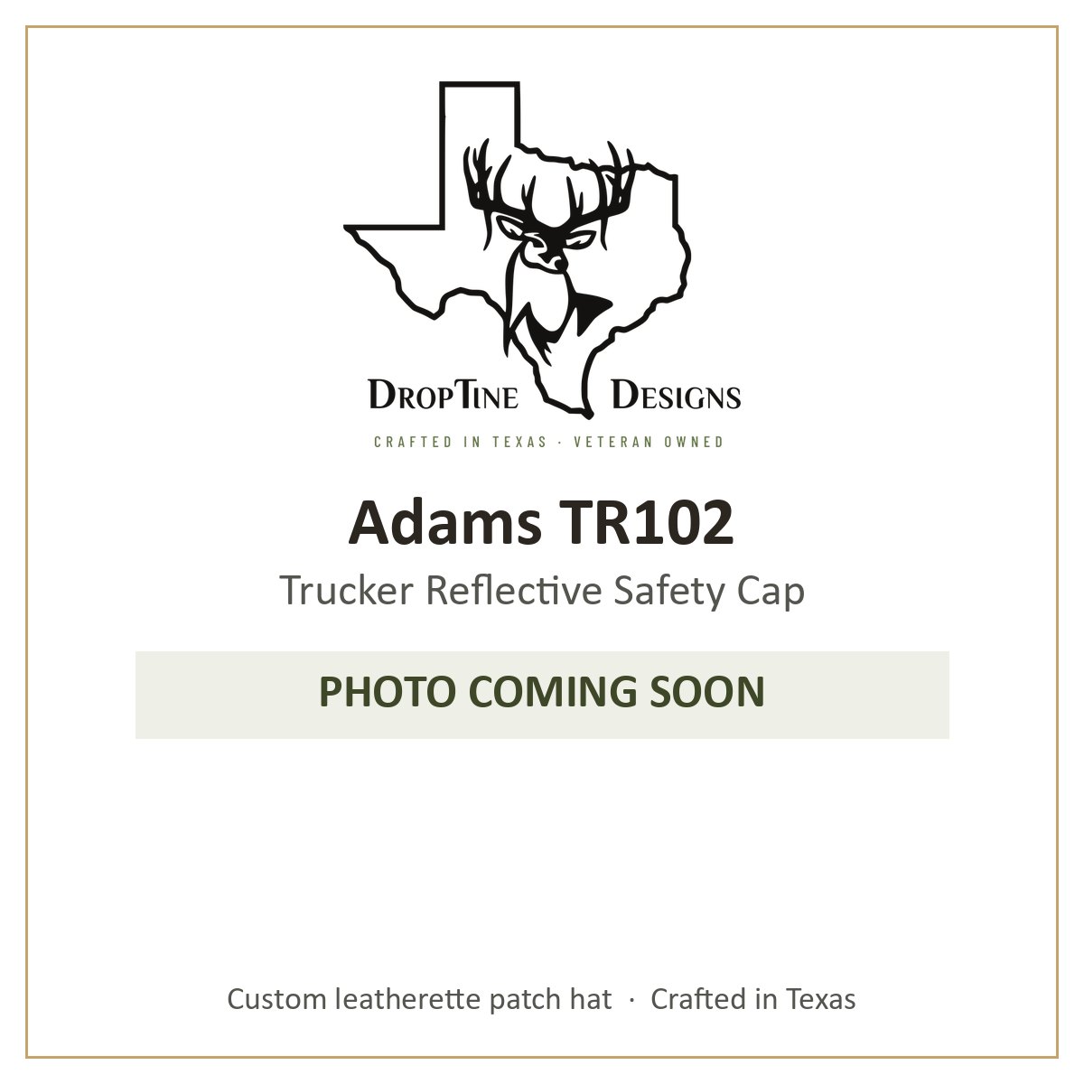 Photo coming soon: Adams TR102 Trucker Reflective Safety Cap