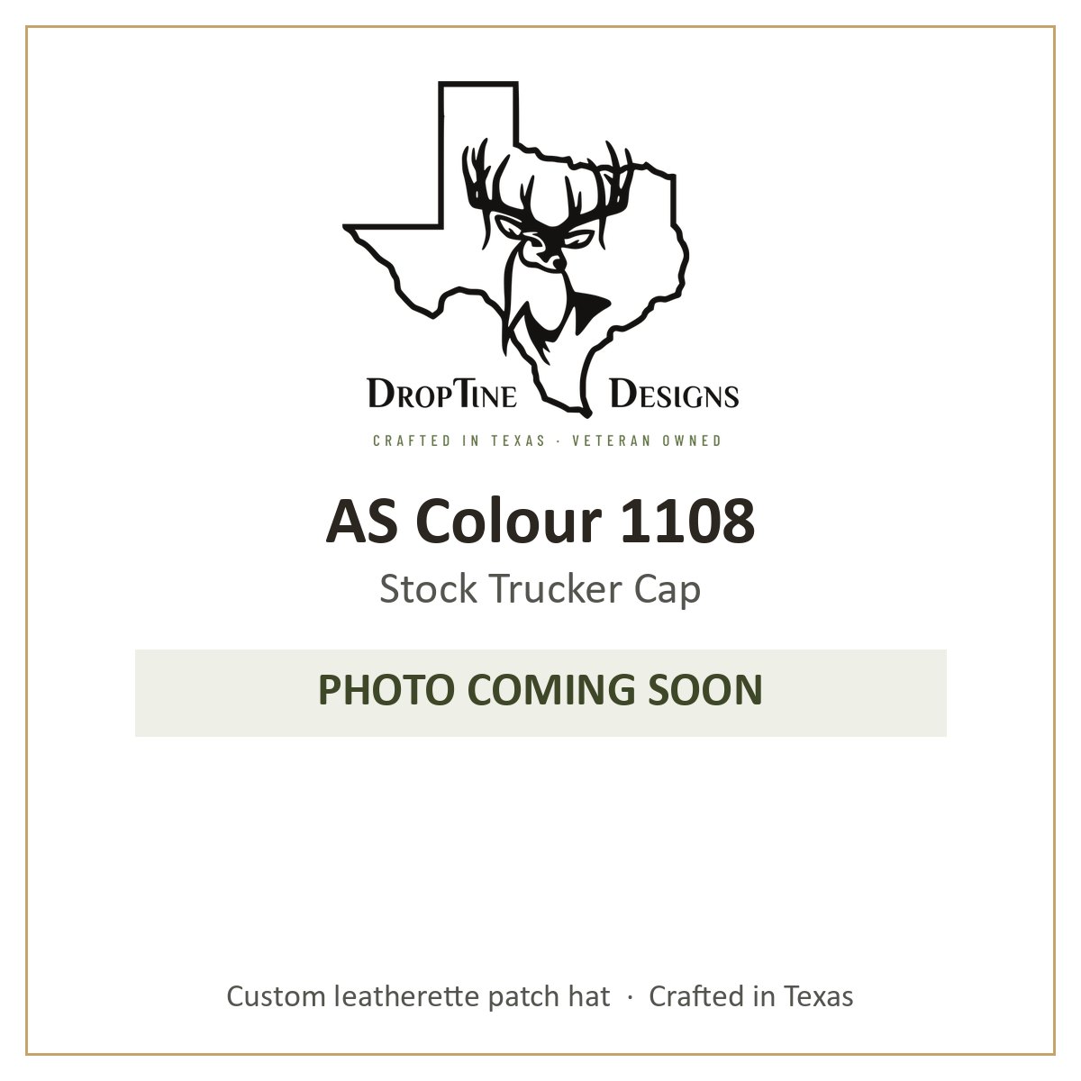 Photo coming soon: AS Colour 1108 Stock Trucker Cap
