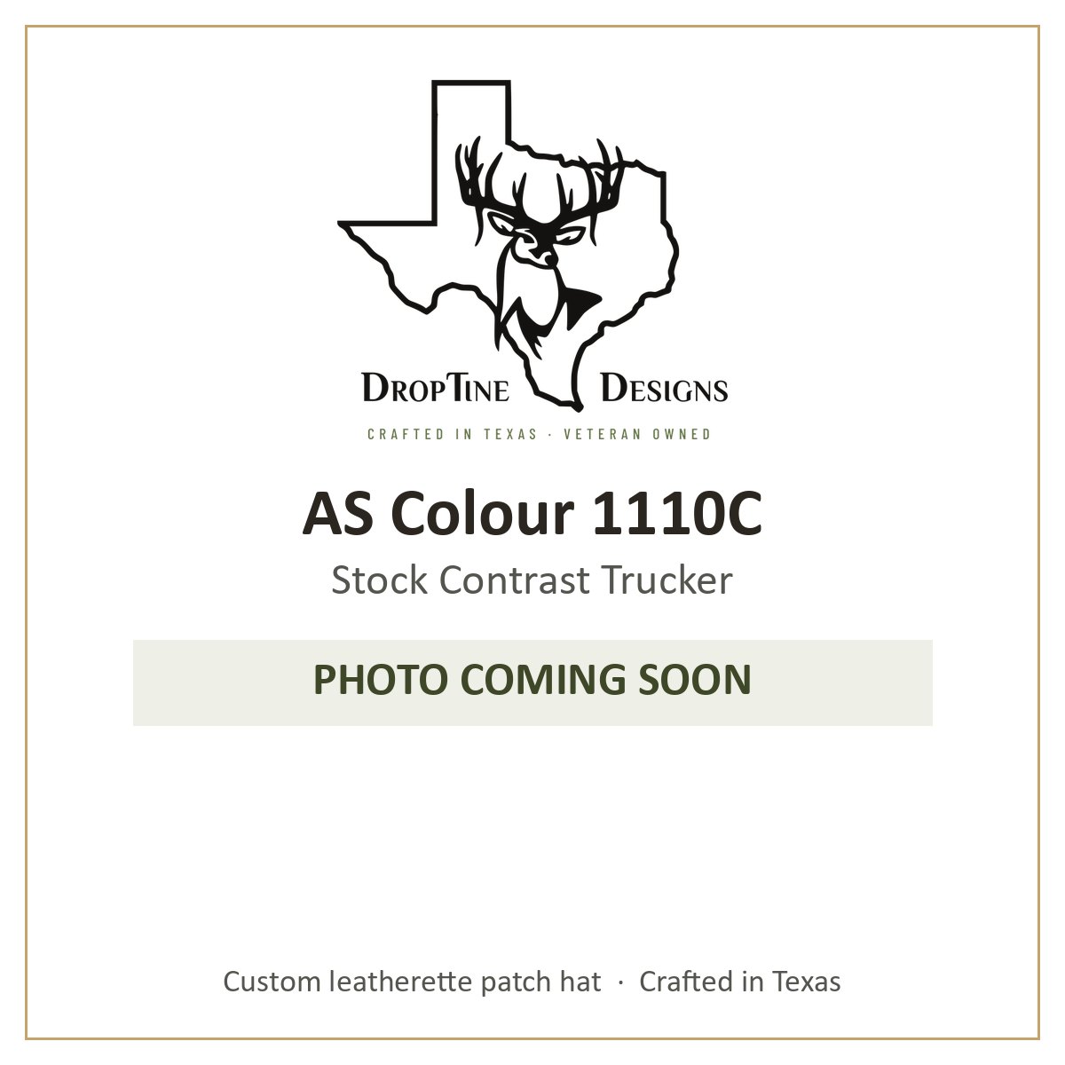 Photo coming soon: AS Colour 1110C Stock Contrast Trucker