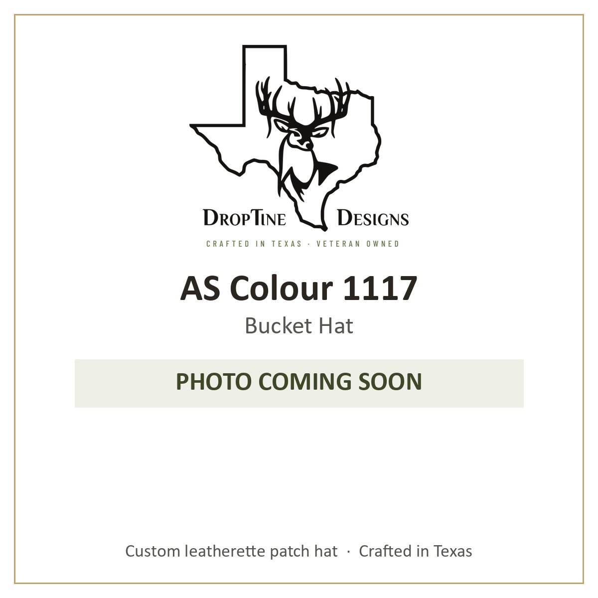 Photo coming soon: AS Colour 1117 Bucket Hat