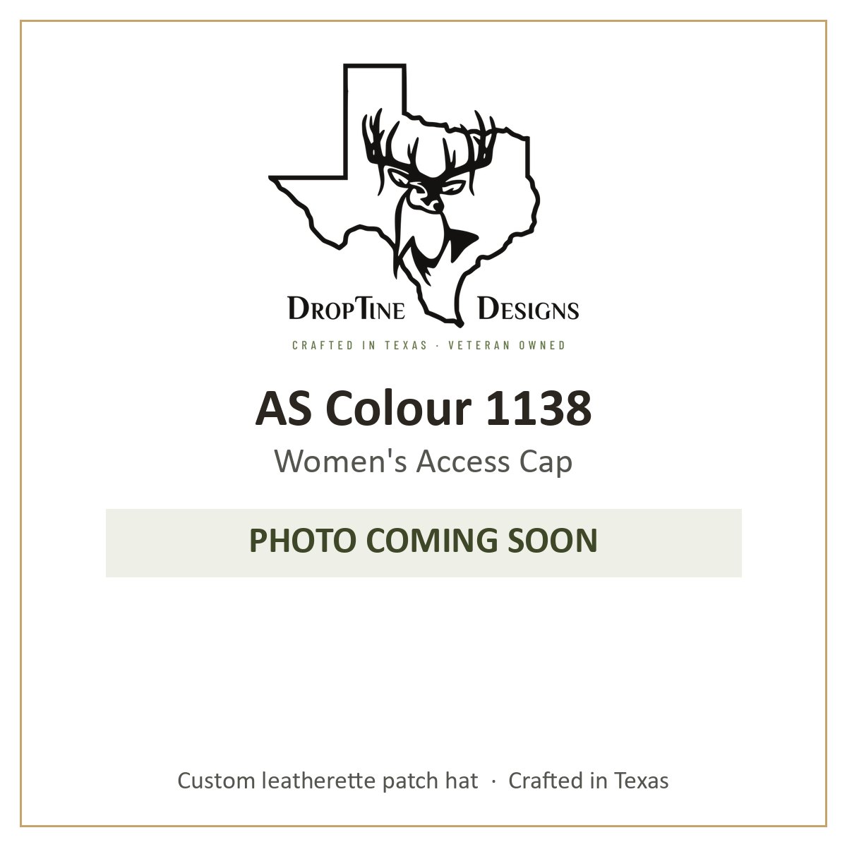 Photo coming soon: AS Colour 1138 Women's Access Cap