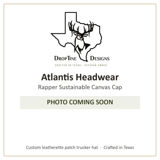 Photo coming soon: Atlantis Headwear Rapper Sustainable Canvas Cap
