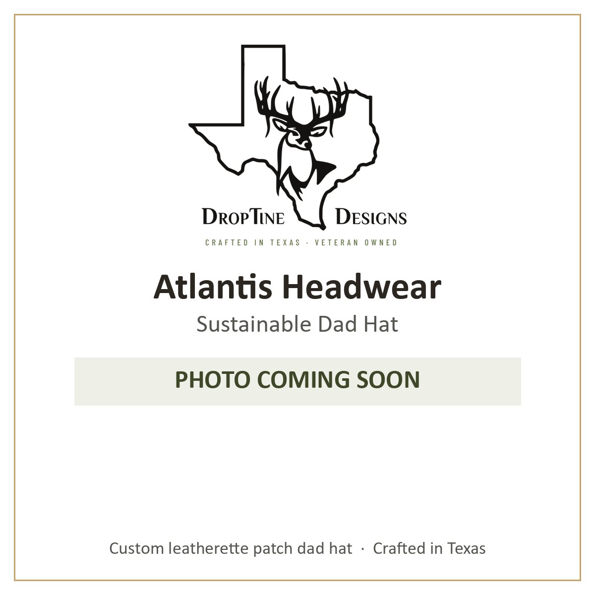 Photo coming soon: Atlantis Headwear Sustainable Dad Hat