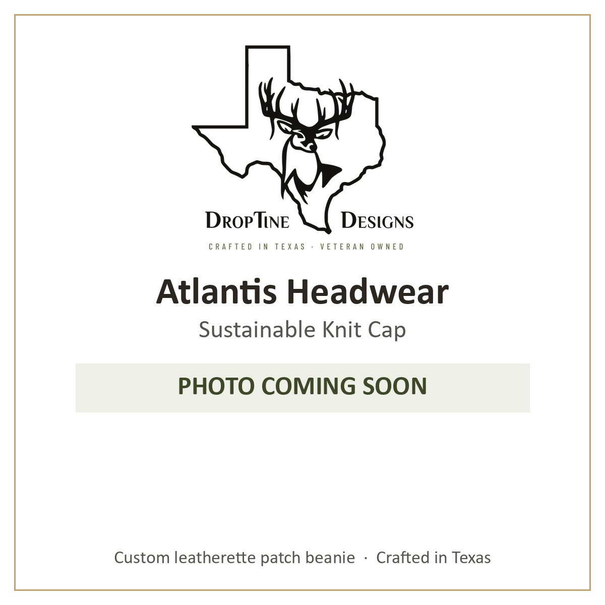 Photo coming soon: Atlantis Headwear Sustainable Knit Cap