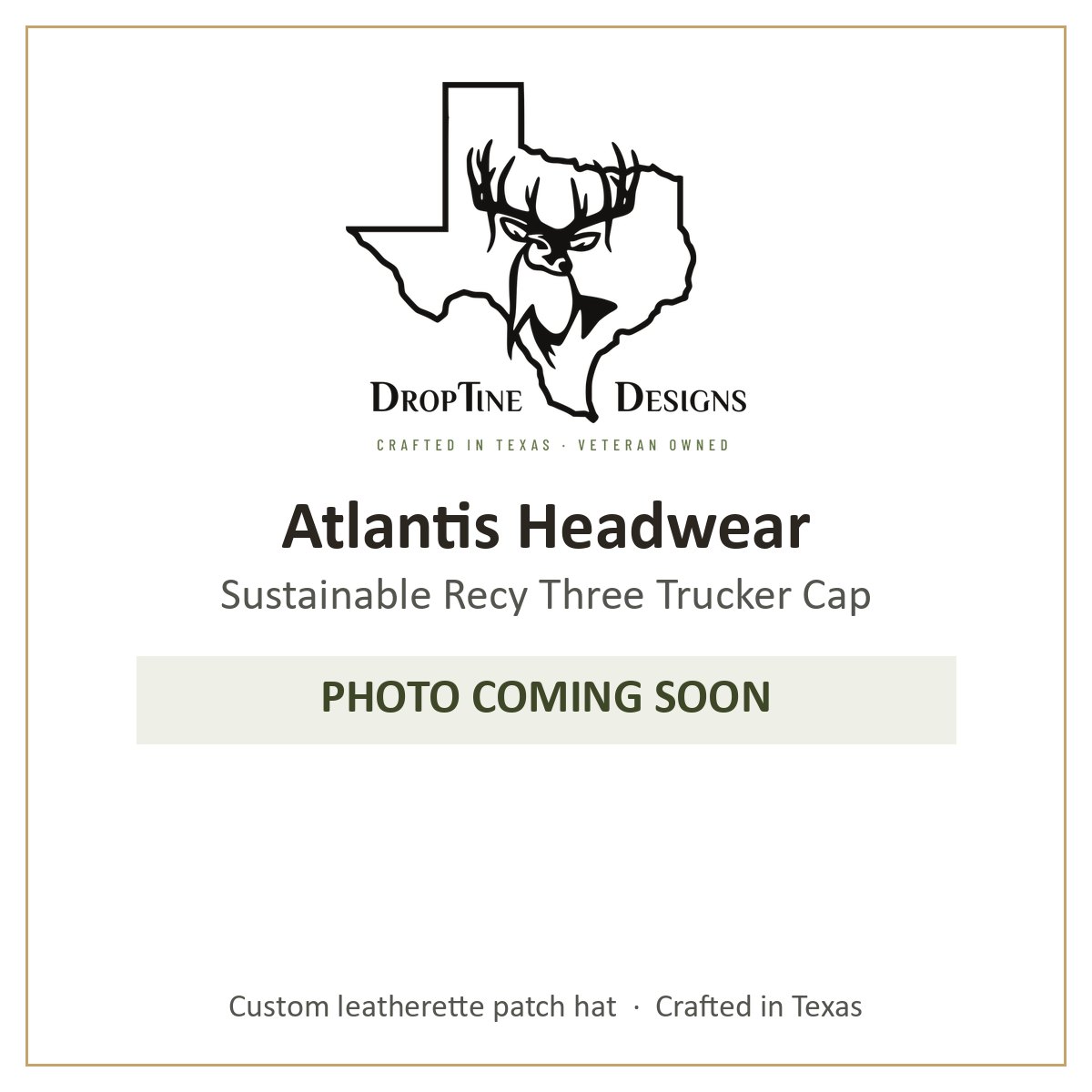 Photo coming soon: Atlantis Headwear Sustainable Recy Three Trucker Cap