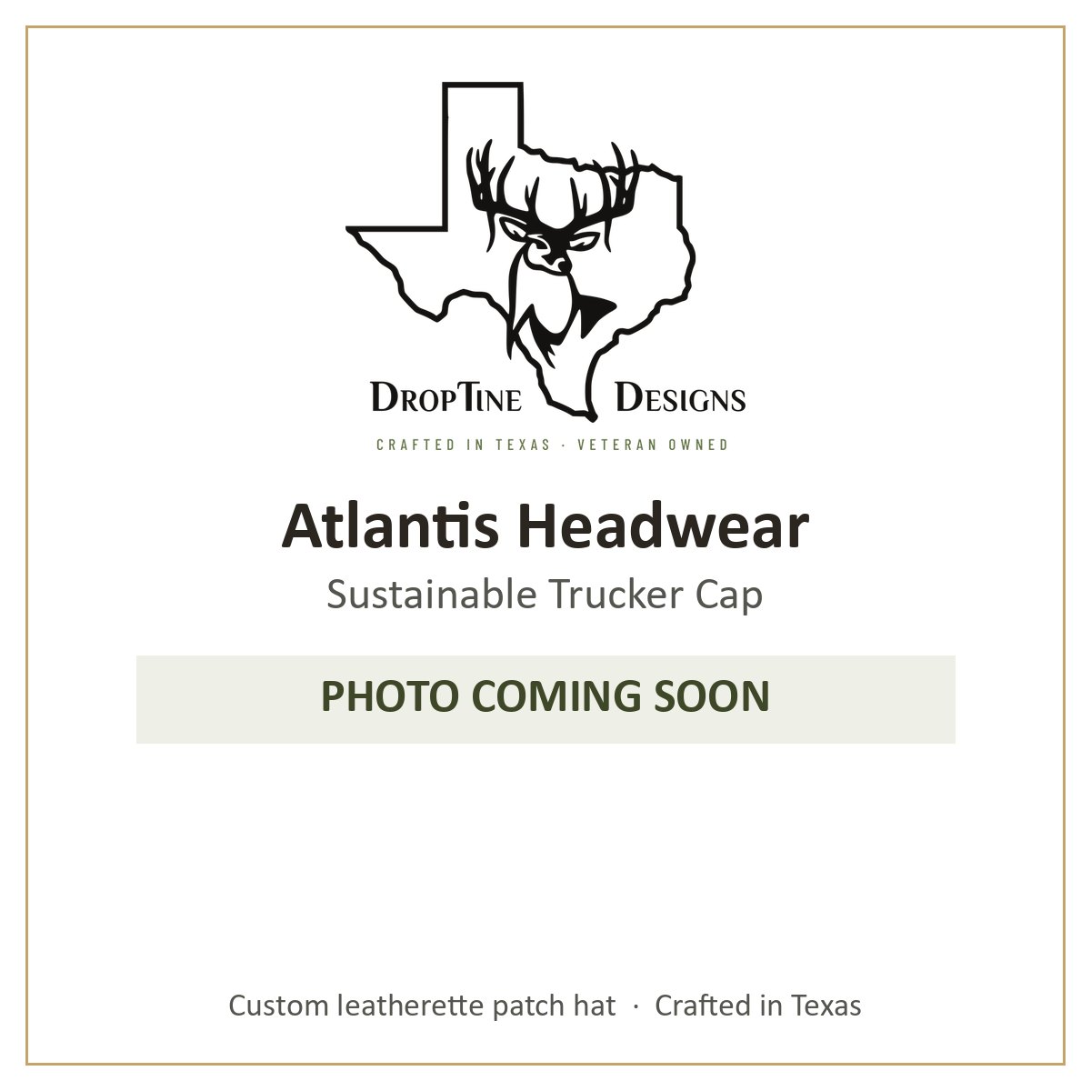 Photo coming soon: Atlantis Headwear Sustainable Trucker Cap