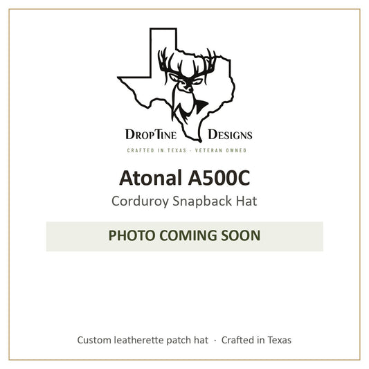 Photo coming soon: Atonal A500C Corduroy Snapback Hat