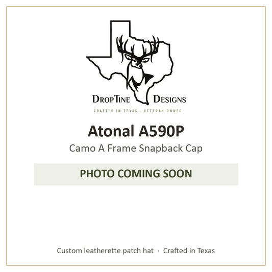 Photo coming soon: Atonal A590P Camo A Frame Snapback Cap