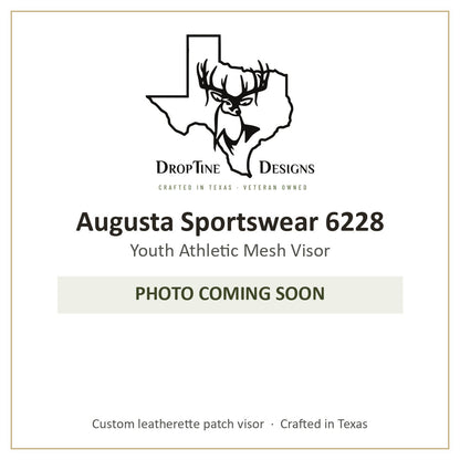 Photo coming soon: Augusta Sportswear 6228 Youth Athletic Mesh Visor