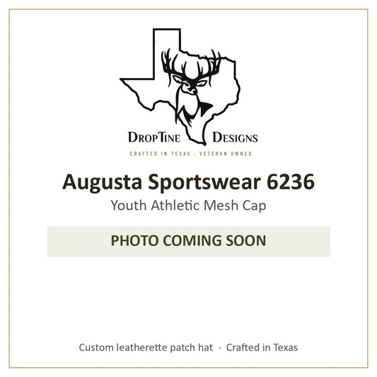 Photo coming soon: Augusta Sportswear 6236 Youth Athletic Mesh Cap