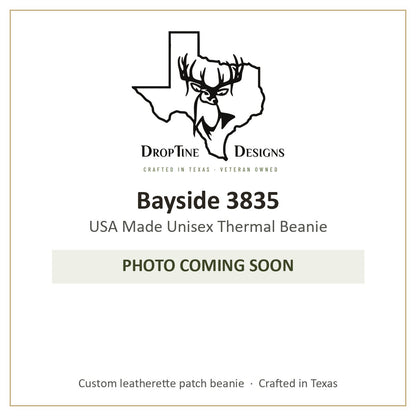 Photo coming soon: Bayside 3835 USA Made Unisex Thermal Beanie