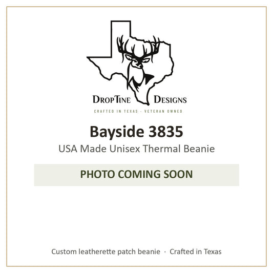 Photo coming soon: Bayside 3835 USA Made Unisex Thermal Beanie
