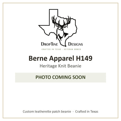 Photo coming soon: Berne Apparel H149 Heritage Knit Beanie