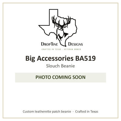 Photo coming soon: Big Accessories BA519 Slouch Beanie