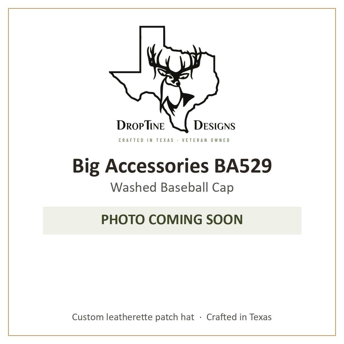 Photo coming soon: Big Accessories BA529 Washed Baseball Cap