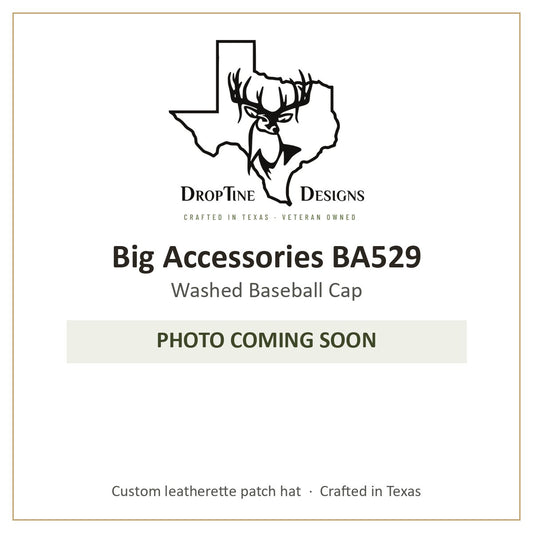 Photo coming soon: Big Accessories BA529 Washed Baseball Cap