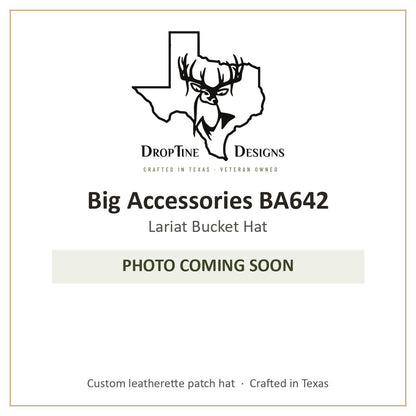 Photo coming soon: Big Accessories BA642 Lariat Bucket Hat