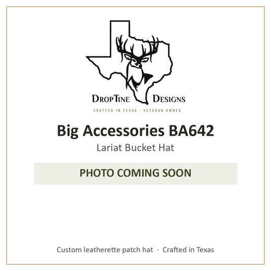 Photo coming soon: Big Accessories BA642 Lariat Bucket Hat